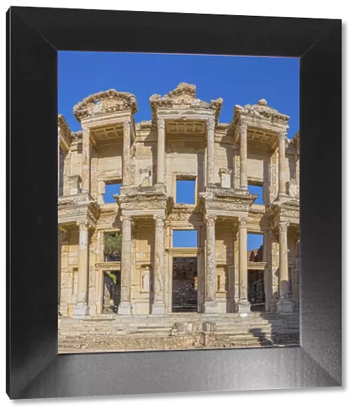 Library of Celsus, Ruins of ancient Ephesus, Selcuk, Izmir Province, Turkey