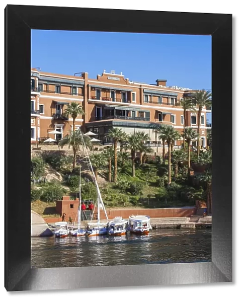 Egypt, Upper Egypt, Aswan, Sofitel Legend Old Cataract hotel situated on the banks