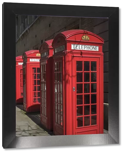 UK, England, London, Covent Garden, Telephone Boxes