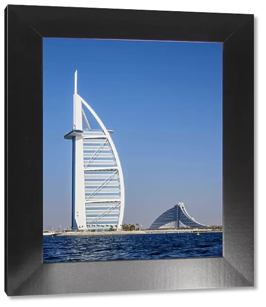 Burj Al Arab and Jumeirah Beach Hotels, Dubai, United Arab Emirates