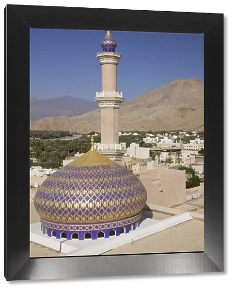 Oman, Western Hajar Mountains, Nizwa, Nizwa Mosque