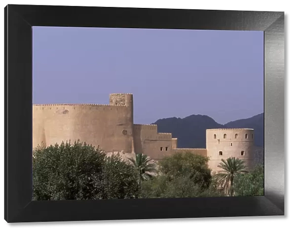 The first Rustaq Fort was built by the Persians in