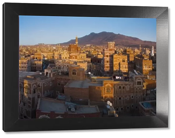 Skyline of Sanaa (Unesco World Heritage City), Yemen
