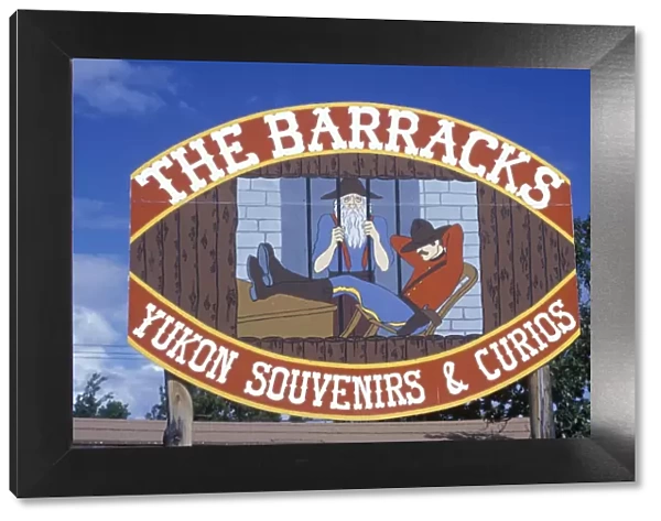 Sign of Barracks curio shop
