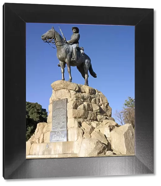The Equestrian Statue in Windhoek commemorates the