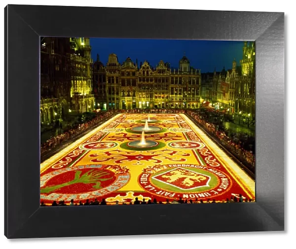 Grand Place  /  Floral Carpet (Tapis des Fleurs), Brussels, Belgium