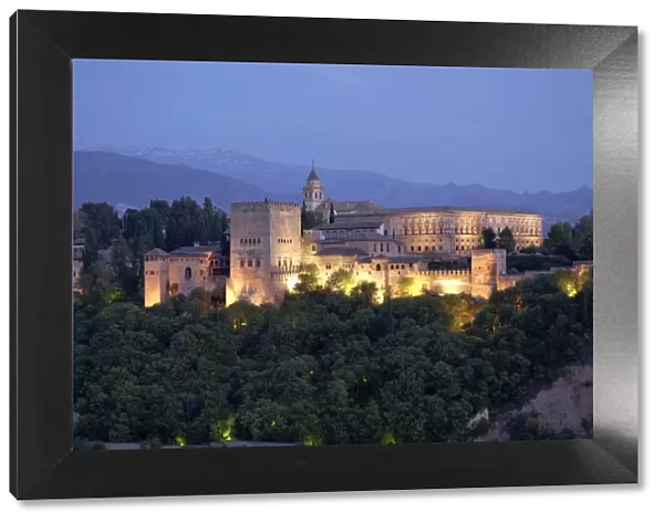 Alhambra Palace, Granada, Granada Province, Andalucia, Spain