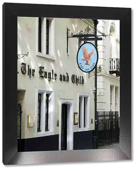 Europe, Great Britain, England, Oxfordshire, Oxford, The Eagle and Child pub (aka Bird