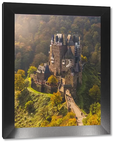 Eltz Castle, Wierschem, Mayen-Koblenz, Rhineland-Palatinate, Germany