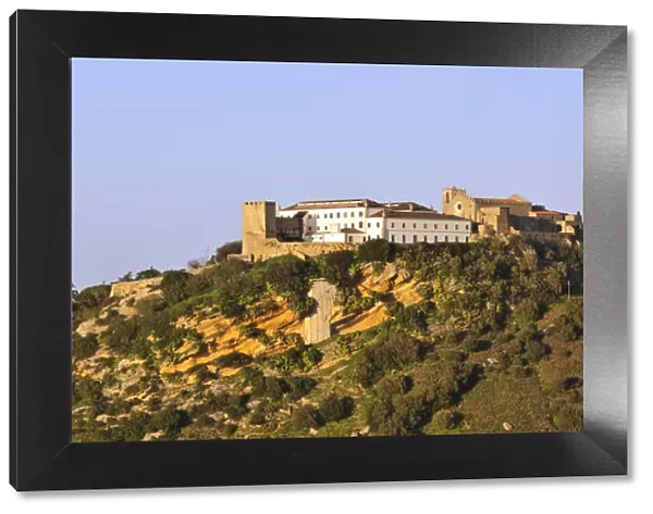 The medieval castle of Palmela. Portugal