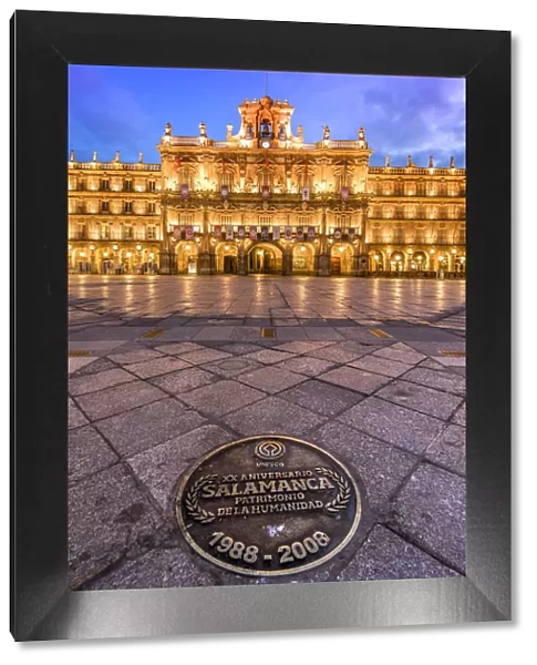 Plaza Mayor, Salamanca, Castile and Leon, Spain