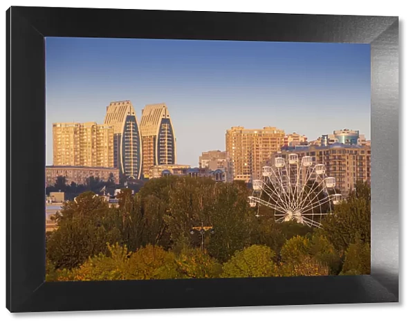 Azerbaijan, Baku, City view