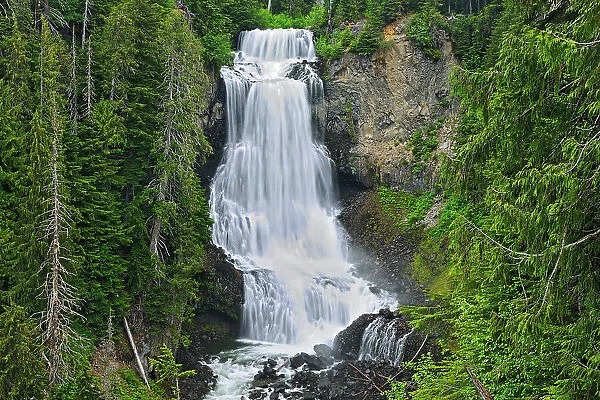 Alexander Falls near Whistler, British Columbia, Canada