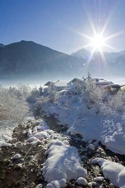 Austria Austrian Tyrol Zillertal Valley Mayrhofen Ski