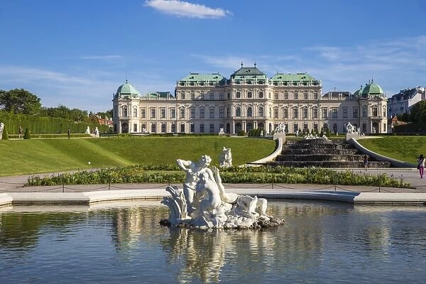 Austria, Vienna, Upper Belvedere Palace