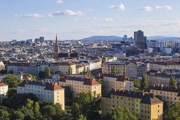 Austria, Vienna, View of city Skyline