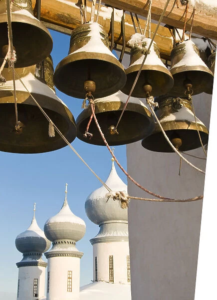 Bell tower, Bogorodichno-Uspenskij Monastery, Leningrad region, Russia