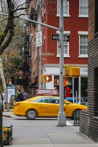 Bleeker Street, Greenwich Village, Manhattan, New York City, New York, USA