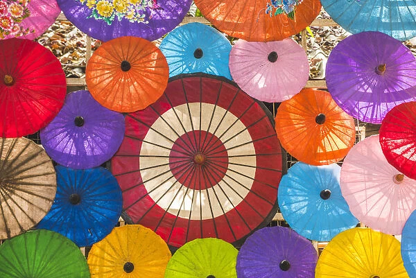 Bo Sang umbrella village, Chiang Mai, Thailand