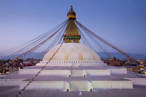 Bodnath (Boudhanath) Stupa, Kathmandu, Nepal