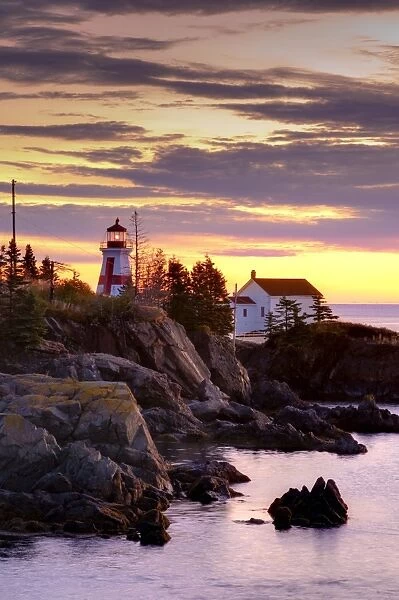 Canada, New Brunswick, Campobello Island, East Quoddy (Head Harbour) Lighthouse