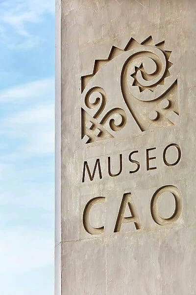 The Cao Museum, part of the 'El Brujo'archaeological complex in the Chicama Valley, Trujillo, La Libertad, Peru