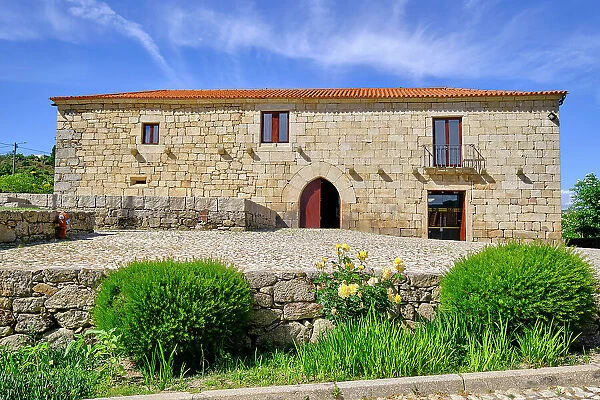 Casa do Paco, a building dating back to the 12th century. Tavora-Varosa Regional Wine Commission. Dalvares, Tarouca. Portugal
