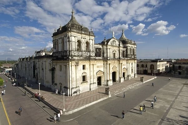 Cathedral of Leon, Basilica de Asuncion, Leon, Nicaragua