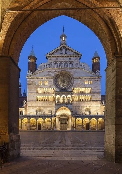 Cathedral square, Cremona, Lombardy, Italy