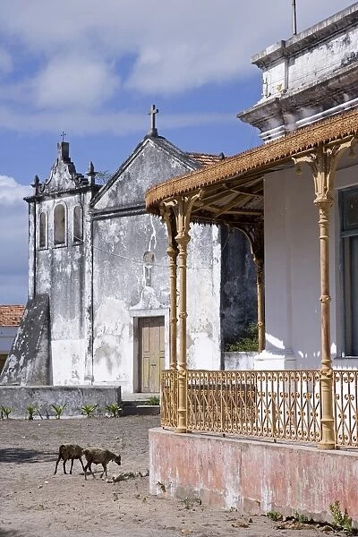 The catholic church Igreja de Nossa Senhora Rosaria