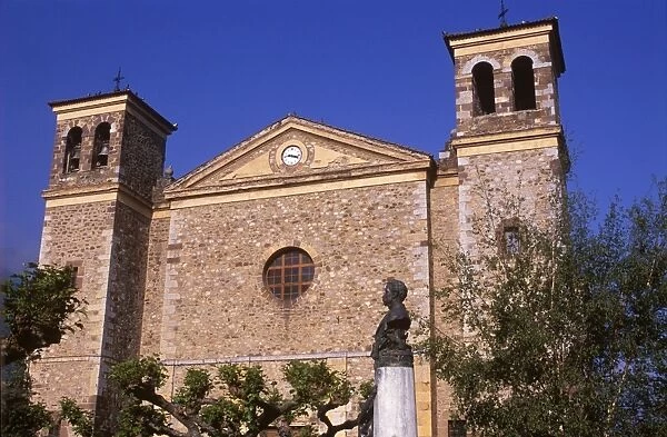 The Catholic church in Potes stands proud and strong over the town