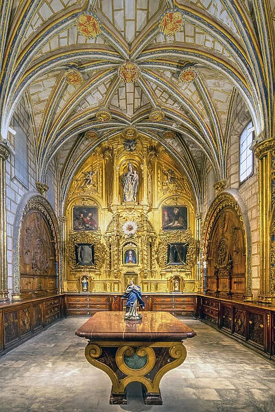 Chapel inside the Cathedral, Cuenca, Castilla-La Mancha, Spain