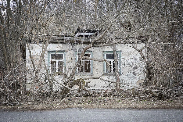 Chernobyl town, Chernobyl Exclusion Zone, Ukraine