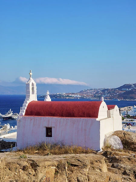 Church of Agios Antonios and Agios Nikolaos, Chora, Mykonos Town, Mykonos Island, Cyclades, Greece