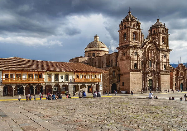 Church of the Society of Jesus, Main Square, Cusco, Peru