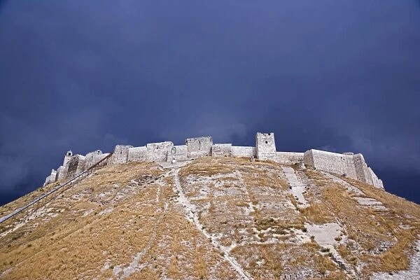 The Citadel before a storm, Aleppo