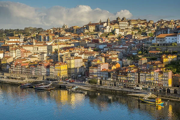 City skyline with Douro river, Porto, Portugal