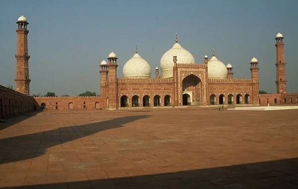 Completed in 1676 AD by the Mughal emperor Aurangzeb