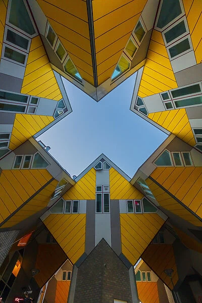 Cubic Houses (Kubuswoning) by Piet Blom, Rotterdam, Holland  /  Netherlands