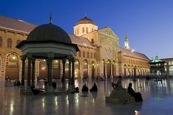 The Dome of the Clocks in the Umayyad Mosque
