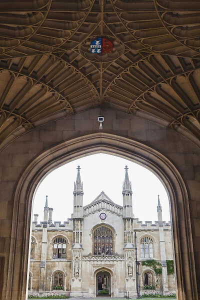 England, Cambridgeshire, Cambridge, Corpus Christi College Entrance