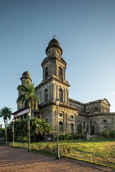 Exterior of Antigua Cathedral, Managua, Nicaragua