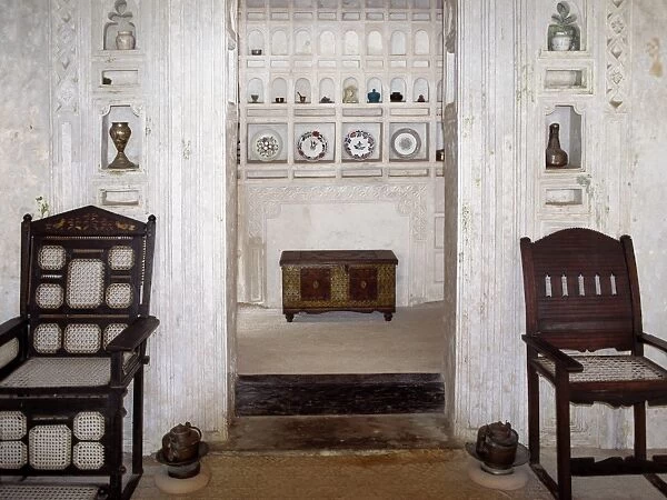 A fine example of the interior of a traditional Swahili