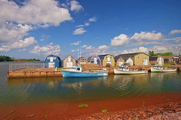 Fishing boats, New London, Prince Edward Island, Canada