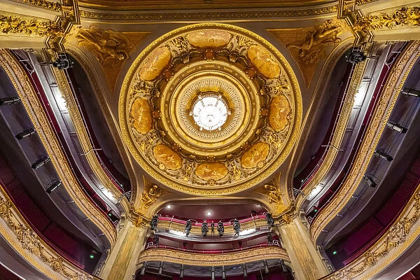 The Grand Hall of Lille Opera House, Lille, France