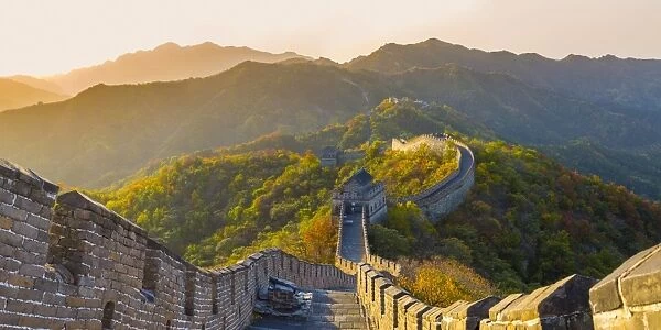 The Great Wall at Mutianyu nr Beijing in Hebei Province, China
