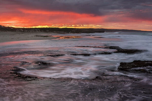 Hanson Bay at sunrise, Kangaroo Island, South Australia, Australia