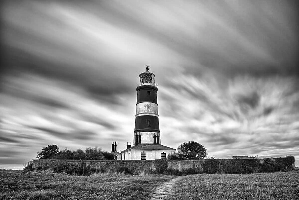 Happisburgh Lighthouse, the oldest working light in East Anglia, Happisburgh, Norfolk, UK