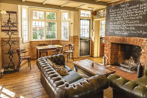 Historic pub in the village of Slaugham, West Sussex, England