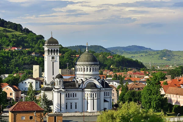 Holy Trinity Church (Biserica Sfanta Treime). Sighisoara, Transylvania. Romania